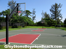 This full basketball court is a popular Greystone amenity.